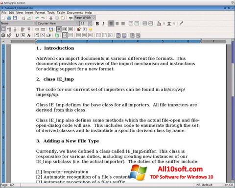 free download of abiword for windows 10