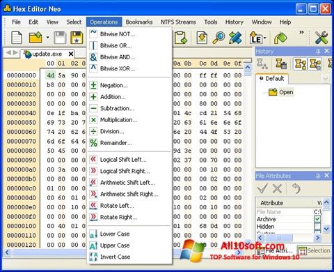 Screenshot Hex Editor Neo for Windows 10
