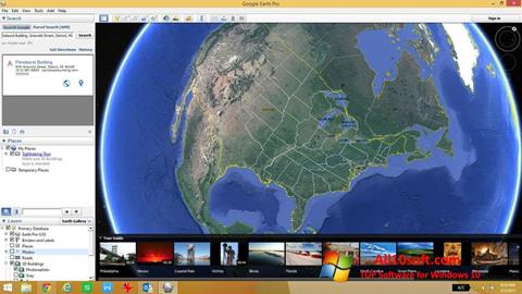 Screenshot Google Earth Pro for Windows 10
