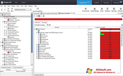 Screenshot SoapUI for Windows 10