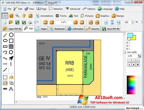 Screenshot PDF Reader for Windows 10