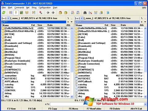 Screenshot Total Commander for Windows 10