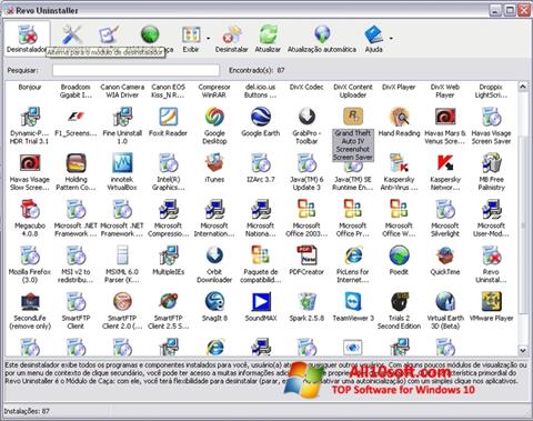 Screenshot Revo Uninstaller Pro for Windows 10