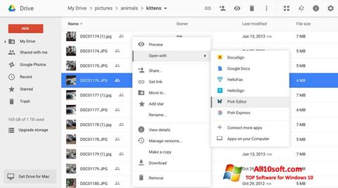 google drive windows 10