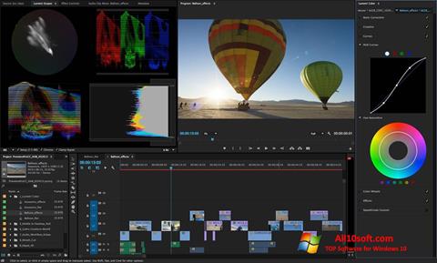 Screenshot Adobe Premiere Pro CC for Windows 10
