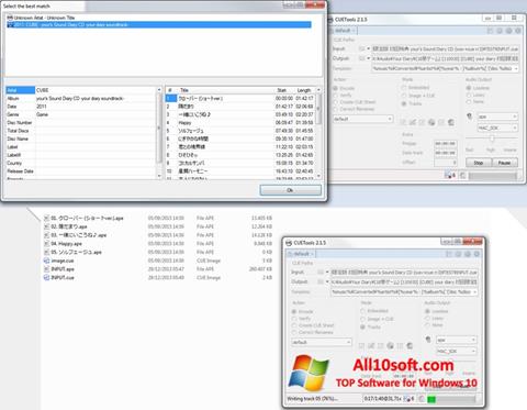 Screenshot CUETools for Windows 10