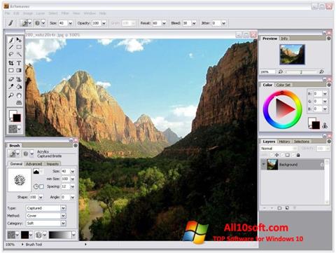 Screenshot Artweaver for Windows 10