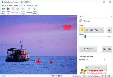 Screenshot Photo Stamp Remover for Windows 10