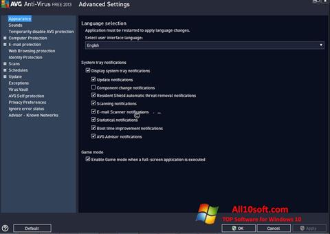 avg and windows 10