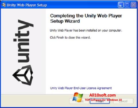 Screenshot Unity Web Player for Windows 10