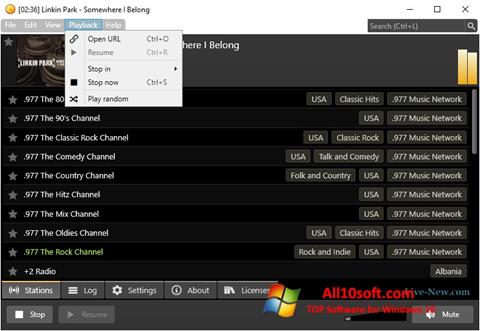 Screenshot Screamer Radio for Windows 10