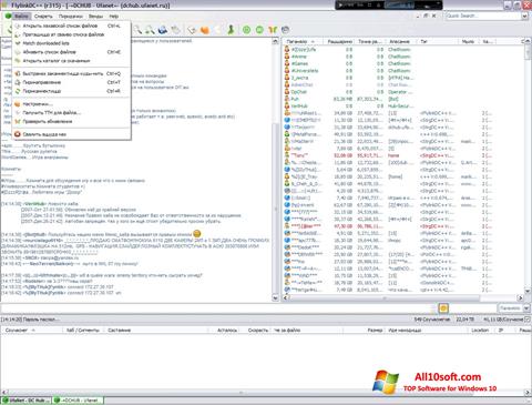 Screenshot FlylinkDC++ for Windows 10