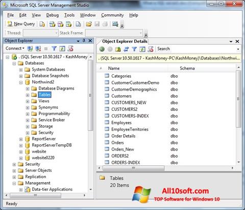 microsoft sql server management studio express 64 bits