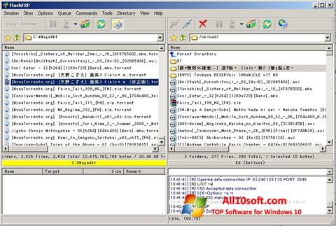 Screenshot FlashFXP for Windows 10