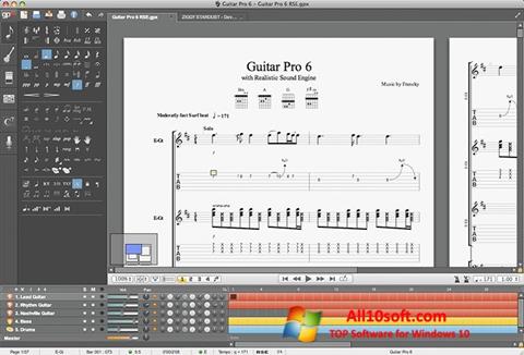 Screenshot Guitar Pro for Windows 10