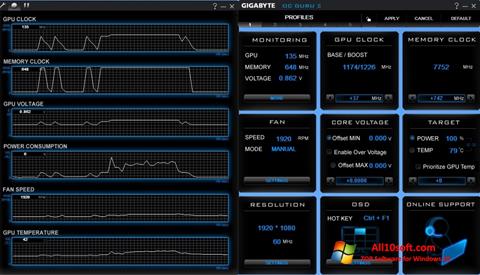 Screenshot GIGABYTE OC Guru for Windows 10